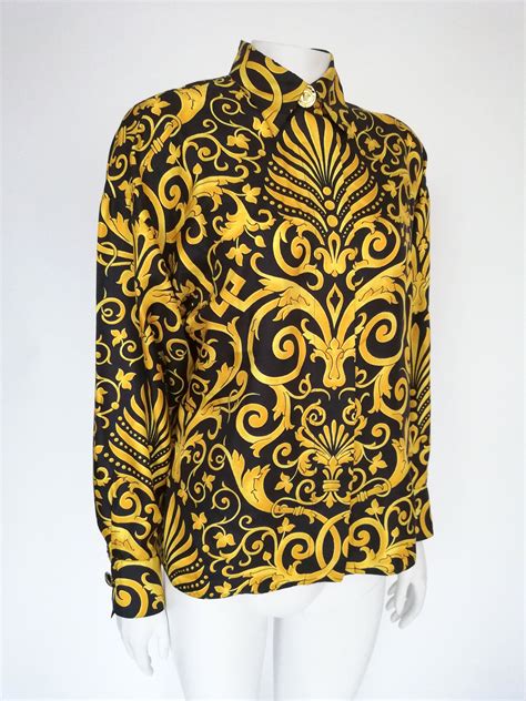 vintage versace imitation shirts|vintage Versace shirts for sale.